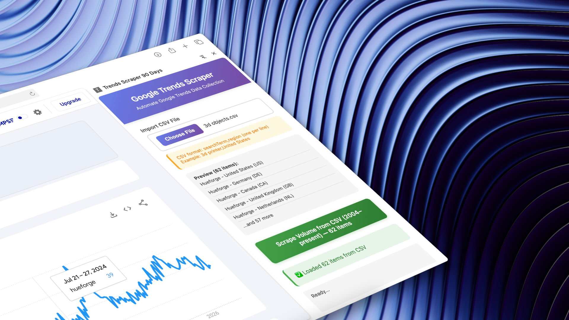 Google Trends Scraper and Pipeline for Polymaker (Internship)